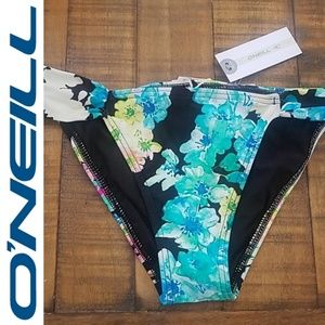 O'Neill Floral Bikini Bottoms Small NWT